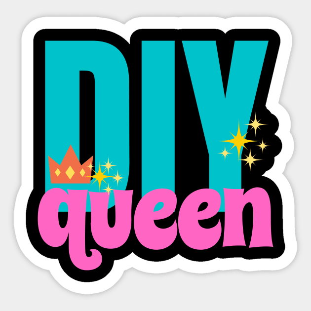 DIY Queen Sticker by nathalieaynie